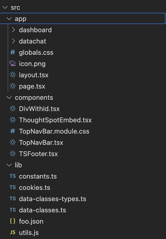 App structure